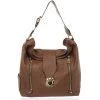 Marc Jacobs Brown Leather Amy With Zippers Hobo For Women