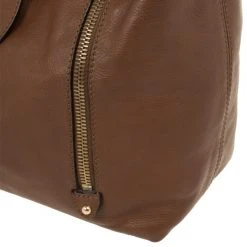 Marc Jacobs Brown Leather Amy With Zippers Hobo For Women -Cheap Marc Jacobs Store luxury women marc jacobs used handbags p27071 0008