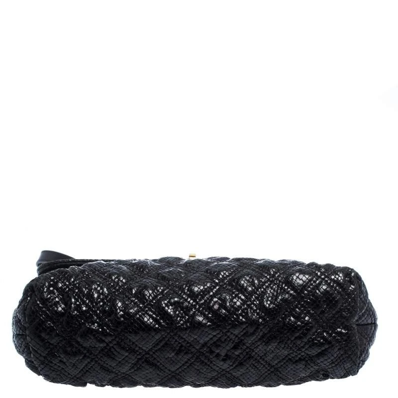 Marc Jacobs Black Quilted Leather Shoulder Bag For Women 6 Marc Jacobs Black Quilted Leather Shoulder Bag For Women - Image 6