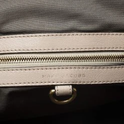 Marc Jacobs Beige Leather Mini Stam Satchel For Women -Cheap Marc Jacobs Store luxury women marc jacobs used handbags p275023 010