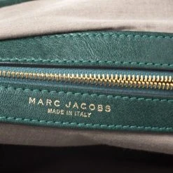 Marc Jacobs Green Quilted Leather Stam Shoulder Bag For Women -Cheap Marc Jacobs Store luxury women marc jacobs used handbags p275712 009
