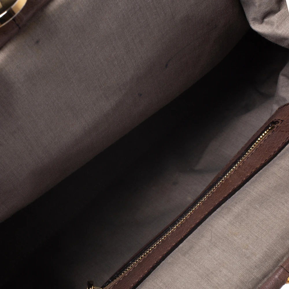 Marc Jacobs Brown Quilted Leather Stam Satchel For Women 7 Marc Jacobs Brown Quilted Leather Stam Satchel For Women - Image 7