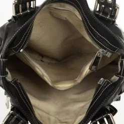 Marc Jacobs Black Leather Stella Tote For Women -Cheap Marc Jacobs Store luxury women marc jacobs used handbags p28588 0008