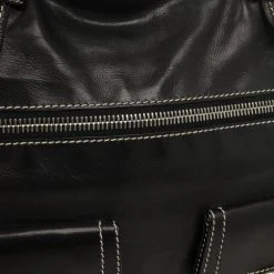 Marc Jacobs Black Leather Stella Tote For Women -Cheap Marc Jacobs Store luxury women marc jacobs used handbags p28588 0014