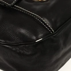 Marc Jacobs Black Leather Stella Tote For Women -Cheap Marc Jacobs Store luxury women marc jacobs used handbags p28588 0015