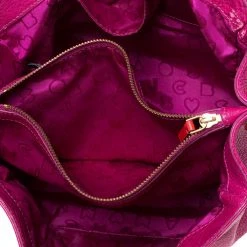 Marc By Marc Jacobs Fuchsia/Red Leather Bob’s Memphis Top Handle Bag For Women -Cheap Marc Jacobs Store luxury women marc jacobs used handbags p287390 004