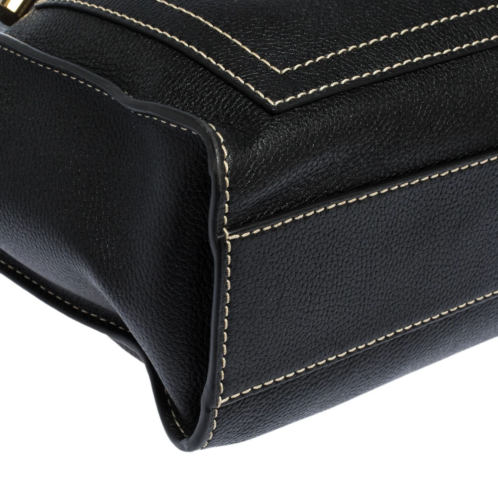 Marc Jacobs Black Leather Grind T Pocket Tote For Women 10 Marc Jacobs Black Leather Grind T Pocket Tote For Women - Image 10