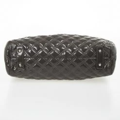 Marc Jacobs Grey Quilted Patent Stam Satchel For Women -Cheap Marc Jacobs Store luxury women marc jacobs used handbags p29601 004