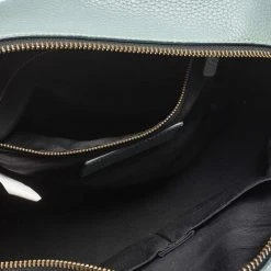 Marc Jacobs Pale Blue Leather Logo Shot Charm Boston Bag For Women -Cheap Marc Jacobs Store luxury women marc jacobs used handbags p299600 010