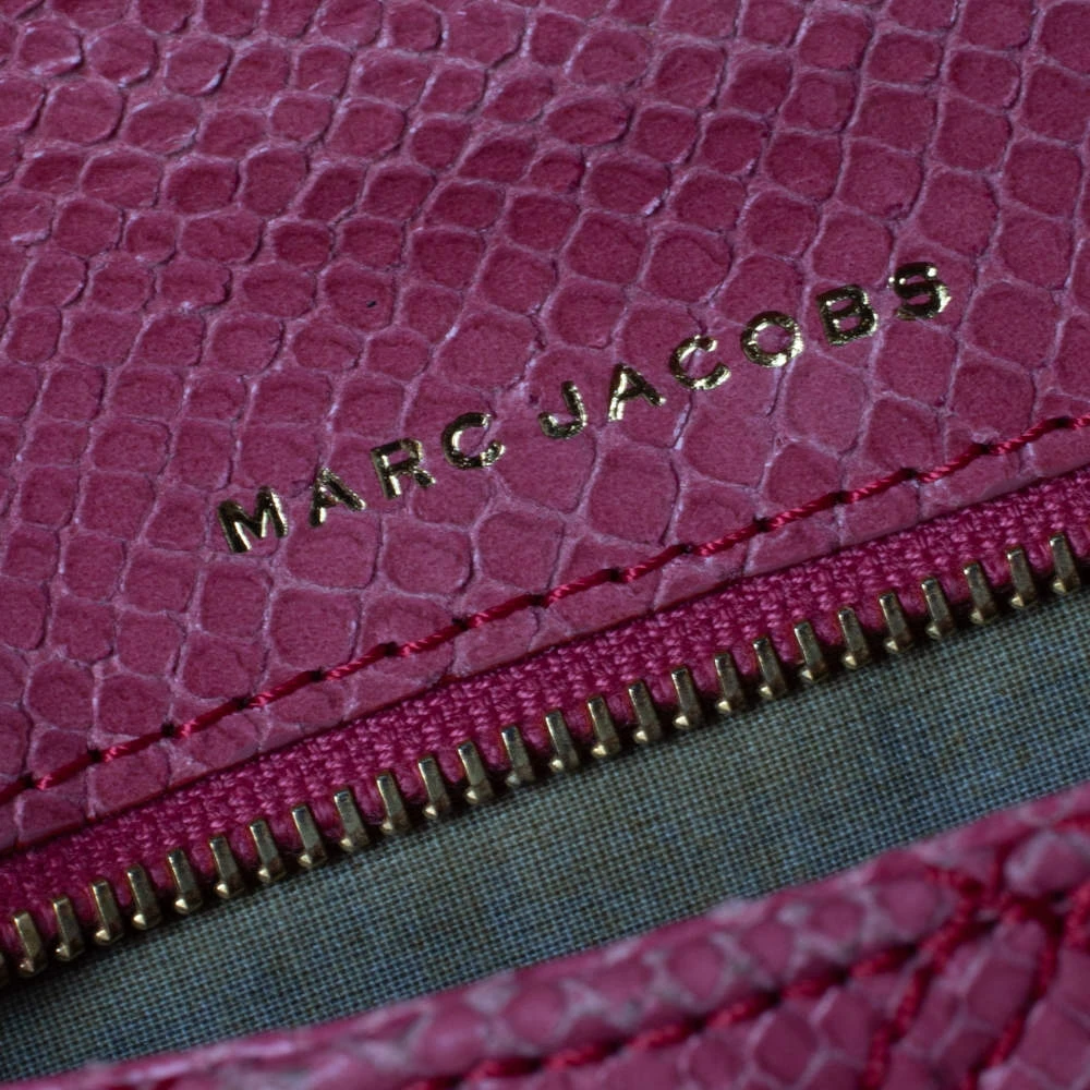 Marc Jacobs Pink Studded Leather Eugenie Clutch For Women 9 Marc Jacobs Pink Studded Leather Eugenie Clutch For Women - Image 9