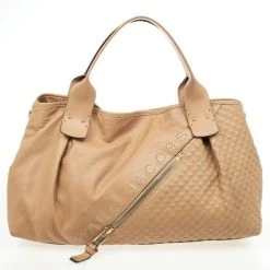 Marc Jacobs Tan Leather Irina Large Tote For Women