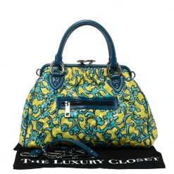 Marc Jacobs Multicolor Printed Quilted Leather Stam Satchel For Women -Cheap Marc Jacobs Store luxury women marc jacobs used handbags p316240 008