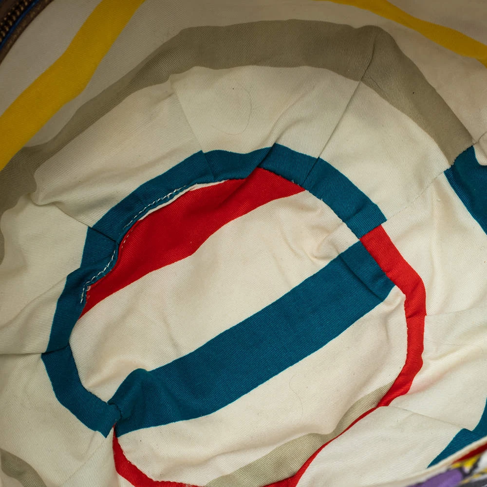 Marc Jacobs White Printed Canvas And Leather Tote For Women 6 Marc Jacobs White Printed Canvas And Leather Tote For Women - Image 6