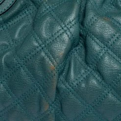 Marc Jacobs Pale Green Quilted Leather Stam Shoulder Bag For Women -Cheap Marc Jacobs Store luxury women marc jacobs used handbags p320210 007
