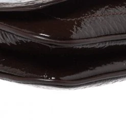 Marc Jacobs Dark Brown Patent Leather Shoulder Bag For Women 20 Marc Jacobs Dark Brown Patent Leather Shoulder Bag For Women -Cheap Marc Jacobs Store luxury women marc jacobs used handbags p326202 005