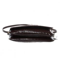 Marc Jacobs Dark Brown Patent Leather Shoulder Bag For Women 16 Marc Jacobs Dark Brown Patent Leather Shoulder Bag For Women -Cheap Marc Jacobs Store luxury women marc jacobs used handbags p326202 006