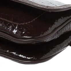 Marc Jacobs Dark Brown Patent Leather Shoulder Bag For Women 21 Marc Jacobs Dark Brown Patent Leather Shoulder Bag For Women -Cheap Marc Jacobs Store luxury women marc jacobs used handbags p326202 007