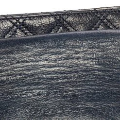 Marc Jacobs Navy Blue Quilted Leather Pushlock Flap Shoulder Bag For Women -Cheap Marc Jacobs Store luxury women marc jacobs used handbags p330036 009