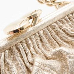 Marc Jacobs Metallic Pale Gold Little Stam For Women -Cheap Marc Jacobs Store luxury women marc jacobs used handbags p35524 009