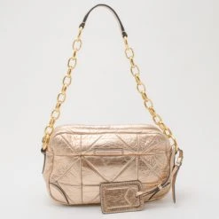 Marc Jacobs Patchwork Leather Raquel Shoulder Handbag For Women