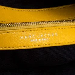 Marc Jacobs Mustard Quilted Leather Alina Satchel For Women -Cheap Marc Jacobs Store luxury women marc jacobs used handbags p361623 010