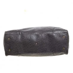 Marc By Marc Jacobs Grey Ostrich Embossed Leather Ozzie Square Lucy Tote For Women -Cheap Marc Jacobs Store luxury women marc jacobs used handbags p365885 009