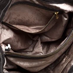 Marc By Marc Jacobs Grey Ostrich Embossed Leather Ozzie Square Lucy Tote For Women -Cheap Marc Jacobs Store luxury women marc jacobs used handbags p365885 013