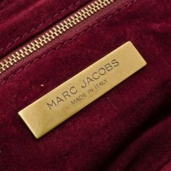 Marc Jacobs Brown Quilted Leather East/West Stam Clutch Handbag For Women -Cheap Marc Jacobs Store luxury women marc jacobs used handbags p37083 009