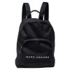 Marc Jacobs Black Nylon Classic Logo Backpack For Women