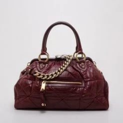 Marc Jacobs Burgundy Patchwork Stam For Women