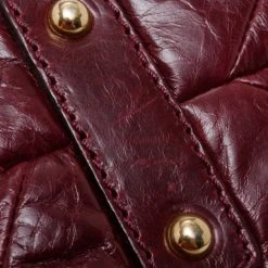 Marc Jacobs Burgundy Patchwork Stam Satchel For Women -Cheap Marc Jacobs Store luxury women marc jacobs used handbags p37573 010