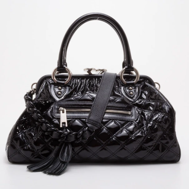 Marc Jacobs Black Patent 'Polished' Stam For Women 1 Marc Jacobs Black Patent 'Polished' Stam For Women