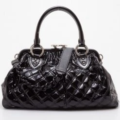 Marc Jacobs Black Patent 'Polished' Stam For Women 14 Marc Jacobs Black Patent 'Polished' Stam For Women -Cheap Marc Jacobs Store luxury women marc jacobs used handbags p37767 004