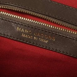 Marc Jacobs Dark Beige Quilted Leather Little Stam Shoulder Bag For Women -Cheap Marc Jacobs Store luxury women marc jacobs used handbags p377798 007