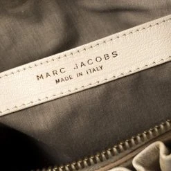 Marc Jacobs Cream Quilted Leather Cecilia Satchel For Women -Cheap Marc Jacobs Store luxury women marc jacobs used handbags p378089 014
