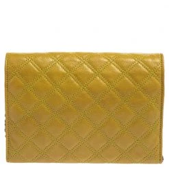 Marc Jacobs Lime Quilted Leather Flap Chain Clutch For Women 15 Marc Jacobs Lime Quilted Leather Flap Chain Clutch For Women -Cheap Marc Jacobs Store luxury women marc jacobs used handbags p380971 007