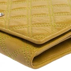 Marc Jacobs Lime Quilted Leather Flap Chain Clutch For Women 23 Marc Jacobs Lime Quilted Leather Flap Chain Clutch For Women -Cheap Marc Jacobs Store luxury women marc jacobs used handbags p380971 008