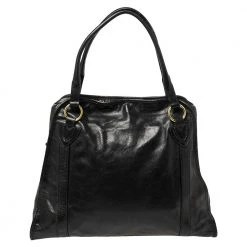 Marc Jacobs Black Leather Wellington Fulton Satchel For Women -Cheap Marc Jacobs Store luxury women marc jacobs used handbags p387715 004