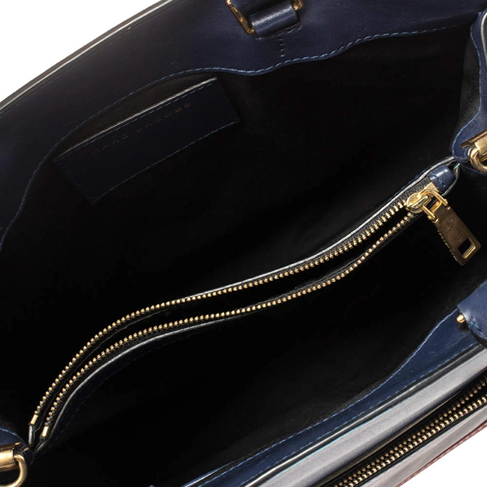 Marc Jacobs Blue Leather Madison Tote For Women 8 Marc Jacobs Blue Leather Madison Tote For Women - Image 8