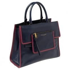 Marc Jacobs Blue Leather Madison Tote For Women 14 Marc Jacobs Blue Leather Madison Tote For Women -Cheap Marc Jacobs Store luxury women marc jacobs used handbags p388373 007