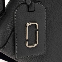 Marc Jacobs Grey Leather Small Gotham Crossbody Bag For Women -Cheap Marc Jacobs Store luxury women marc jacobs used handbags p388665 003