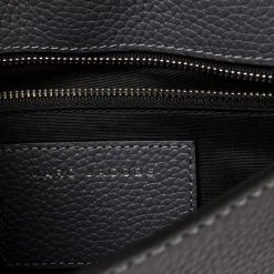 Marc Jacobs Grey Leather Small Gotham Crossbody Bag For Women -Cheap Marc Jacobs Store luxury women marc jacobs used handbags p388665 008