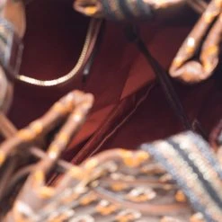 Marc Jacobs Brown/Rose Gold Leather Memphis Drawstring Tote For Women 22 Marc Jacobs Brown/Rose Gold Leather Memphis Drawstring Tote For Women -Cheap Marc Jacobs Store luxury women marc jacobs used handbags p396849 005