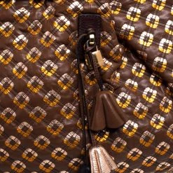 Marc Jacobs Brown/Rose Gold Leather Memphis Drawstring Tote For Women 18 Marc Jacobs Brown/Rose Gold Leather Memphis Drawstring Tote For Women -Cheap Marc Jacobs Store luxury women marc jacobs used handbags p396849 009