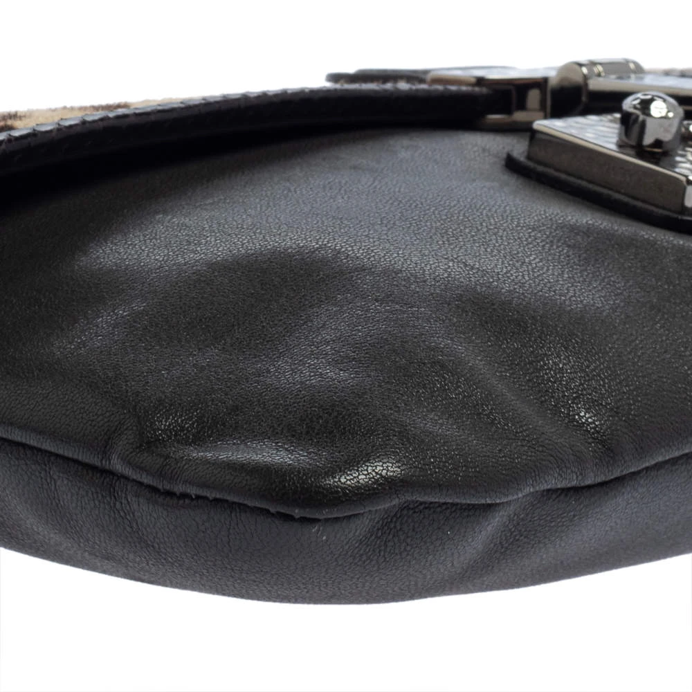 Marc Jacobs Grey/Brown Leopard Print Calfhair And Leather Safari Vip Clutch For Women 11 Marc Jacobs Grey/Brown Leopard Print Calfhair And Leather Safari Vip Clutch For Women - Image 11