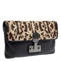 Marc Jacobs Grey/Brown Leopard Print Calfhair And Leather Safari Vip Clutch For Women 14 Marc Jacobs Grey/Brown Leopard Print Calfhair And Leather Safari Vip Clutch For Women -Cheap Marc Jacobs Store luxury women marc jacobs used handbags p404970 007