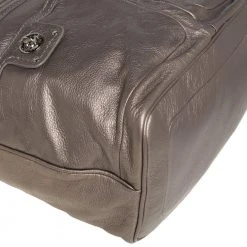 Marc Jacobs Metallic Soft Leather Double Pocket Shoulder Bag For Women -Cheap Marc Jacobs Store luxury women marc jacobs used handbags p417254 004