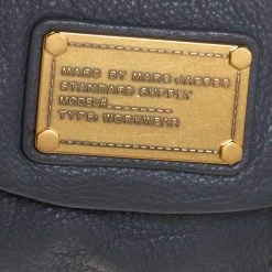 Marc Jacobs Marc By March Jacobs Grey Leather Classic Q Karlie Crossbody Bag For Women -Cheap Marc Jacobs Store luxury women marc jacobs used handbags p417342 004