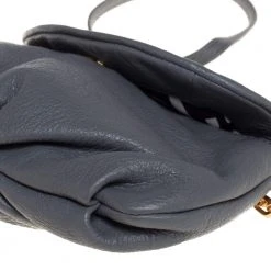 Marc Jacobs Marc By March Jacobs Grey Leather Classic Q Karlie Crossbody Bag For Women -Cheap Marc Jacobs Store luxury women marc jacobs used handbags p417342 006