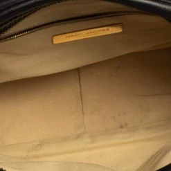 Marc Jacobs Black Quilted Leather Ursula Bowler Bag For Women -Cheap Marc Jacobs Store luxury women marc jacobs used handbags p421310 001